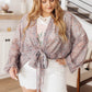 Gia Wrap Top in Lilac