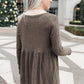 Giddy Up Babydoll Tee in Olive