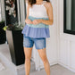 Gimme That Love Top in Aqua