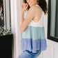 Gimme That Love Top in Aqua