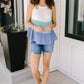 Gimme That Love Top in Aqua