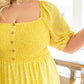 Gimme that Sunshine Tiered Sun Dress