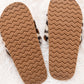 All In the Details Faux Fur Slippers - Animal Print