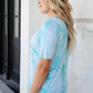 Aqua Escape Tie Dye Top