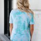 Aqua Escape Tie Dye Top