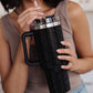 Glam Girl 40 oz Rhinestone Tumbler in Black