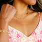 Glistening Paperclip Chain Necklace