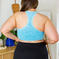 Goals Ribbed Tank Top in Ice Blue