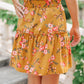 Golden Blooms Skirt