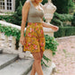 Golden Blooms Skirt