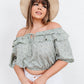 Golden Hour Top in Sage