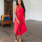 Good Idea Jumpsuit in Red