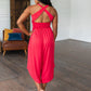 Good Idea Jumpsuit in Red