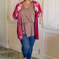Dazzlingly Draped V-Neck Blouse