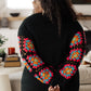 Granny Knows Best Crochet Accent Sweater