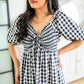 Greenville Gingham Midi Dress