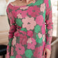 Group Chat Floral Top