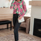 Group Chat Floral Top