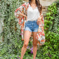 Hallie High Waist Distressed Shorts