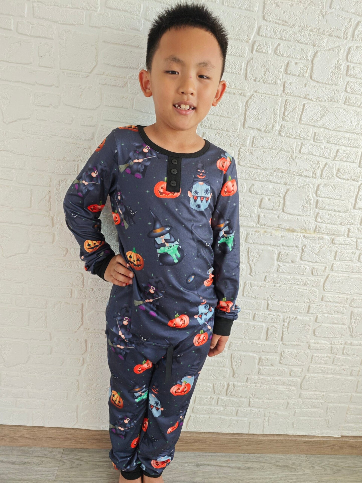 PREORDER: Matching Halloween Pajamas in Assorted Prints