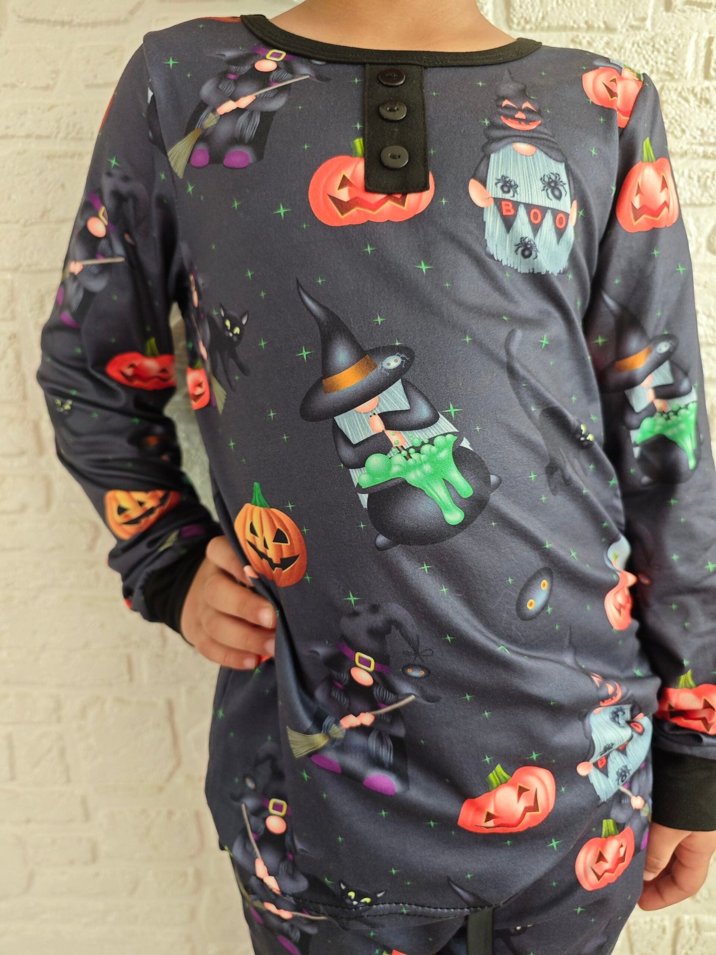 PREORDER: Matching Halloween Pajamas in Assorted Prints