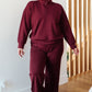 Handle That Straight Leg Pants in Wine