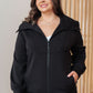 Handle That High Neck Zip Up Jacket