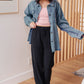 Just In Case Mineral Wash Shacket