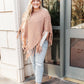 Hanging For The Weekend Poncho In Mocha