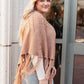 Hanging For The Weekend Poncho In Mocha