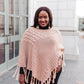 Hanging For The Weekend Poncho In Mocha