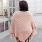 Hanging For The Weekend Poncho In Mocha