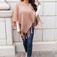 Hanging For The Weekend Poncho In Mocha