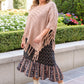 Hanging For The Weekend Poncho In Mocha