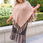 Hanging For The Weekend Poncho In Mocha