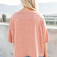 Hannah Tee In Faded Rust