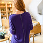 Happiest in Spring Long Sleeve Henley