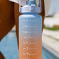 Happy Hydrations Water Bottles Blue