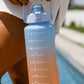 Happy Hydrations Water Bottles Blue