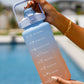 Happy Hydrations Water Bottles Blue