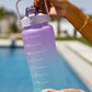 Happy Hydrations Water Bottles Purple