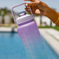 Happy Hydrations Water Bottles Purple