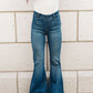 Happy in High Rise Flair Jegging