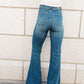 Happy in High Rise Flair Jegging