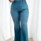 Happy in High Rise Flair Jegging