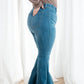 Happy in High Rise Flair Jegging