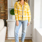 Hard To Miss Shacket In Mustard