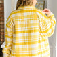 Hard To Miss Shacket In Mustard