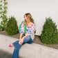 Hello There Floral Top