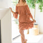 Hello, Goodbye Ruffle Dress